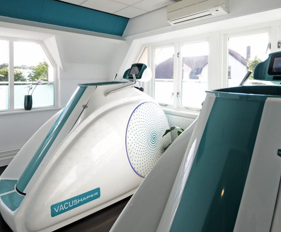 VacuShaper en PT Trainer in de salon